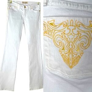 Flying Monkey - Women's White Jeans. Size 7 NWT